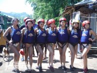 Visiting the white water rapids of Cagayan de Oro